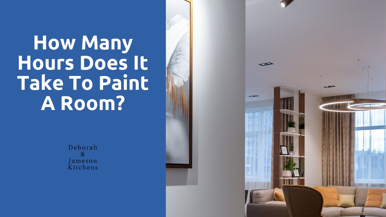 How many hours does it take to paint a room?